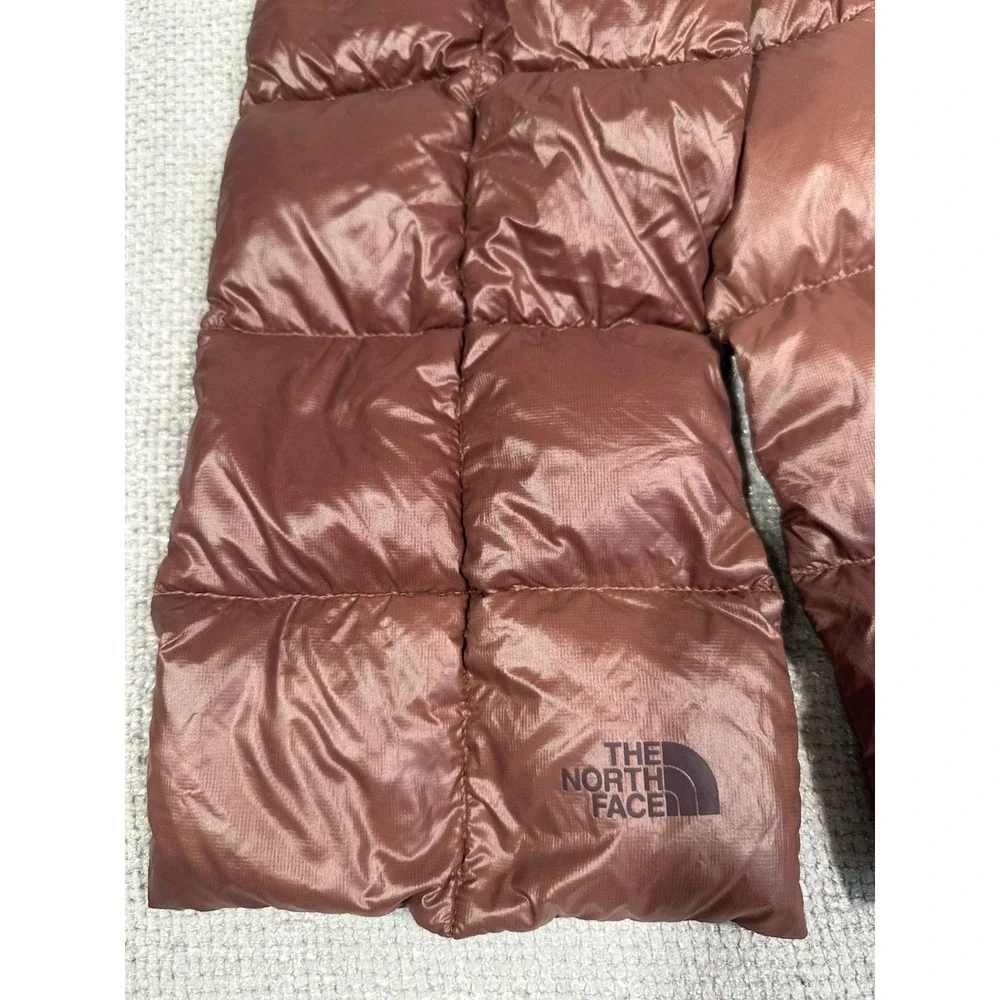 The North Face City Voyager Scarf Down Marron Purple Brown One Size - Picture 4 of 8